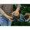 Aparador de sebes Gardena ComfortCut 60/18 V P4A 60 cm ErgoLine LED com cabo 3,6 kg, preto