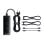 Baseus GaN 3C+U+DC 240W Caricabatterie rapido intelligente da tavolo + Cavo DC-DC 240W 1m Nero