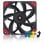 Noctua NF-A12x15 PWM chromax.black.swap Ventoinha Suplementar 120mm 1850RPM Anti-Vibração