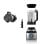 Ninja Detect Power Mixer Pro 2,1 l, 1200 W, Mixer mit Pulsfunktion und Eiszerkleinerer, Schwarz/Silber