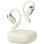 Auriculares Shokz OpenFit 2 inalámbricos Bluetooth con cancelación de ruido beige