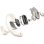 Auriculares Shokz OpenFit 2 inalámbricos Bluetooth con cancelación de ruido beige