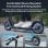 Patinete eléctrico iScooter 25km/h 30km de autonomía 500W batería 36V amortiguación y neumático 10?