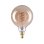 Bombilla inteligente Shelly Vintage G125 Wi-Fi LED E27 regulable marrón claro