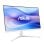 Moniteur Asus 27″ 1080p 100Hz IPS EyeCare+ Blanc Hauteur HDMI VESA Adaptive Sync