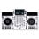 Denon DJ SC LIVE 4 Controlador DJ Autónomo Blanca