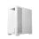 Boîtier tour DeepCool CG580 4F ATX RGB blanc avec 4 ventilateurs PWM-ARGB et verre trempé