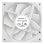 Ventilador DeepCool FD12-WH 120mm 2050rpm PWM Blanco Antivibración Alto Flujo Aire