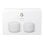 Router Google Nest WiFi Dual Band AC2200 Mesh 210m² Asistente Voz Blanco Snow Altavoz