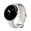 Google Pixel Watch LTE 41mm AMOLED Silber/Weiß S/L NFC 4G GPS Wasserdicht 5ATM SpO2