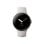 Google Pixel Watch LTE 41mm AMOLED Silber/Weiß S/L NFC 4G GPS Wasserdicht 5ATM SpO2