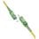 Câble à fibre optique simplex monomode SC-APC 9-125 3 m Âme PVC jaune 9 µm gaine 125 µm