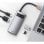 Hub USB-C Baseus Metal Gleam 4 en 1 HDMI 100W PD Aluminio Universal