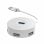 Baseus Hub USB CAHUB-F02 Bianco, 4 porte (1 USB 3.0, 3 USB 2.0), 5 Gbps, 0,25 m