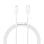 Câble Baseus USB-C vers Lightning 1 m Blanc Charge rapide 20 W iPhone PD