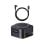 Cargador inalámbrico Baseus PicoGo 2-en-1 MagSafe Qi2 67W Negro doble salida