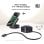 Cargador inalámbrico Baseus PicoGo 2-en-1 MagSafe Qi2 67W Negro doble salida
