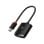 Adattatore Baseus da HDMI a VGA con uscita audio mini jack da 3,5 mm, nero