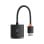 Adattatore Baseus da HDMI a VGA con uscita audio mini jack da 3,5 mm, nero