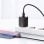 Cargador USB-C Baseus 1C Super Si 20W con carga rápida y cable Lightning 1M Negro