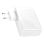 Cargador Baseus GaN2 Pro 100W 2USB-C 2USB-A Blanco Carga Rápida con Cable 1M