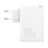 Cargador Baseus GaN2 Pro 100W 2USB-C 2USB-A Blanco Carga Rápida con Cable 1M