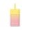 Powerbank Baseus Popsicle 5200mAh 20W USB-C Lightning Integriert Gelb/Pink