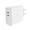 Cargador Trust Maxo 65W Doble USB-C PPS Fast Charge Blanco Indicador LED