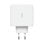 Cargador Trust Maxo 65W Doble USB-C PPS Fast Charge Blanco Indicador LED