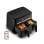 Moulinex Dual Easy Fry EZ901N Freidora de Aire Doble 8.3 L Independiente 2450W  Negra