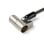 Cable Seguridad STARTECH 2m Acero Llave Universal K-Slot Nano Wedge Slot LTULOCKKEY Rotación 360° Negro