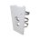 Soporte para cámara Hikvision DS-1475ZJ-SUS acero inoxidable poste 67-127 mm 10 kg blanco