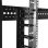 Panel Gestión de Cables StarTech 0U 1,8m Anillas en D Acero Negro para Rack 40U