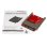Adaptador mSATA SSD StarTech SAT32MSAT257 SATA 2,5'' 6 Gbps Marco Abierto Negro Rojo Plata