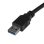 Adaptador USB 3.0 a eSATA StarTech.com USB3S2ESATA3 0,9m SATA 6Gb/s Negro
