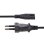 Câble d'alimentation StarTech.com 2,5 A 250 V 18 AWG, fiche UE vers C7, noir, 3 m