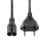 Fuente de Alimentación StarTech 2m Enchufe EU C7 18AWG 250V 2.5A Conductividad Alta Negra