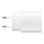 Cargador rápido Samsung USB Tipo C 25W Blanco compatible PD 3.0 a granel