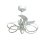 Ventilador de Techo Bel Air Home Karla Motor DC 30W LED 6 Velocidades Blanco