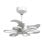 Ventilador de Techo Bel Air Enebro Motor DC 30W Luz LED, 6 Velocidades, Mando