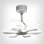 Ventilador de Techo Bel Air Enebro Motor DC 30W Luz LED, 6 Velocidades, Mando