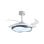 Ventilador de techo Bel Air Almati DC 4 Aspas Retráctiles LED 72W Blanco/Negro Mando 6 Velocidades