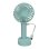 Ventilador de mano Gerimport Recargable USB 3 Velocidades Motor Silencioso ABS Portátil