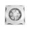 Ventilador empotrable Bel Air Home Panel 6 aspas LED 3 velocidades mando remoto