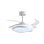 Ventilador de techo Bel Air Almati 4 aspas retráctiles LED 72W 6480lm blanco o negro