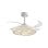 Ventilateur Bel Air Home Nudos LED 16000lm 4 pales rétractables télécommande
