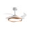Ventilador de techo Bel Air Home Olas DC 4 aspas retráctiles LED 72W mando a distancia