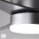 Ventilador de techo Lumit Nasim DC 132cm 3 aspas reversibles mando LED 1600lm