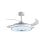 Ventilador de techo Bel Air Colors 4 aspas retráctiles LED 72W altavoz Bluetooth