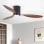 Ventilador de techo Bel Air Home Mistral DC 48W LED 4800lm 130cm Bluetooth App